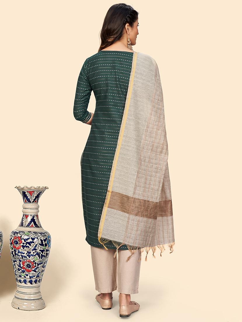 teal cotton suit set - 18306244 - Standard Image - 2