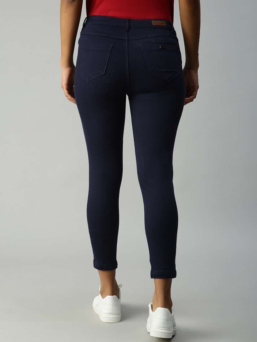 high rise stone washed denim jean - 18306516 - Standard Image - 2