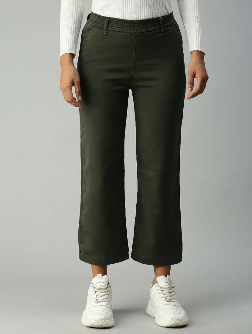 women's plain straight fit jeans