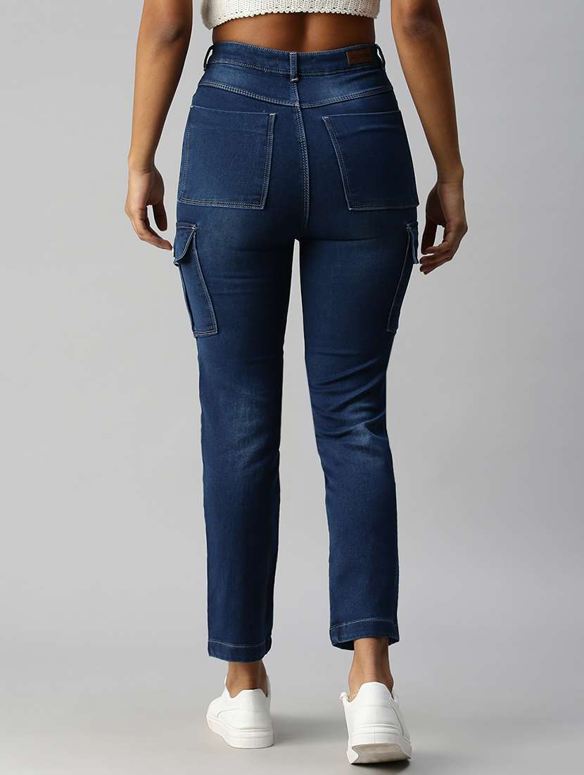 women's high rise solid cargo  - 18306566 -  Standard Image - 2