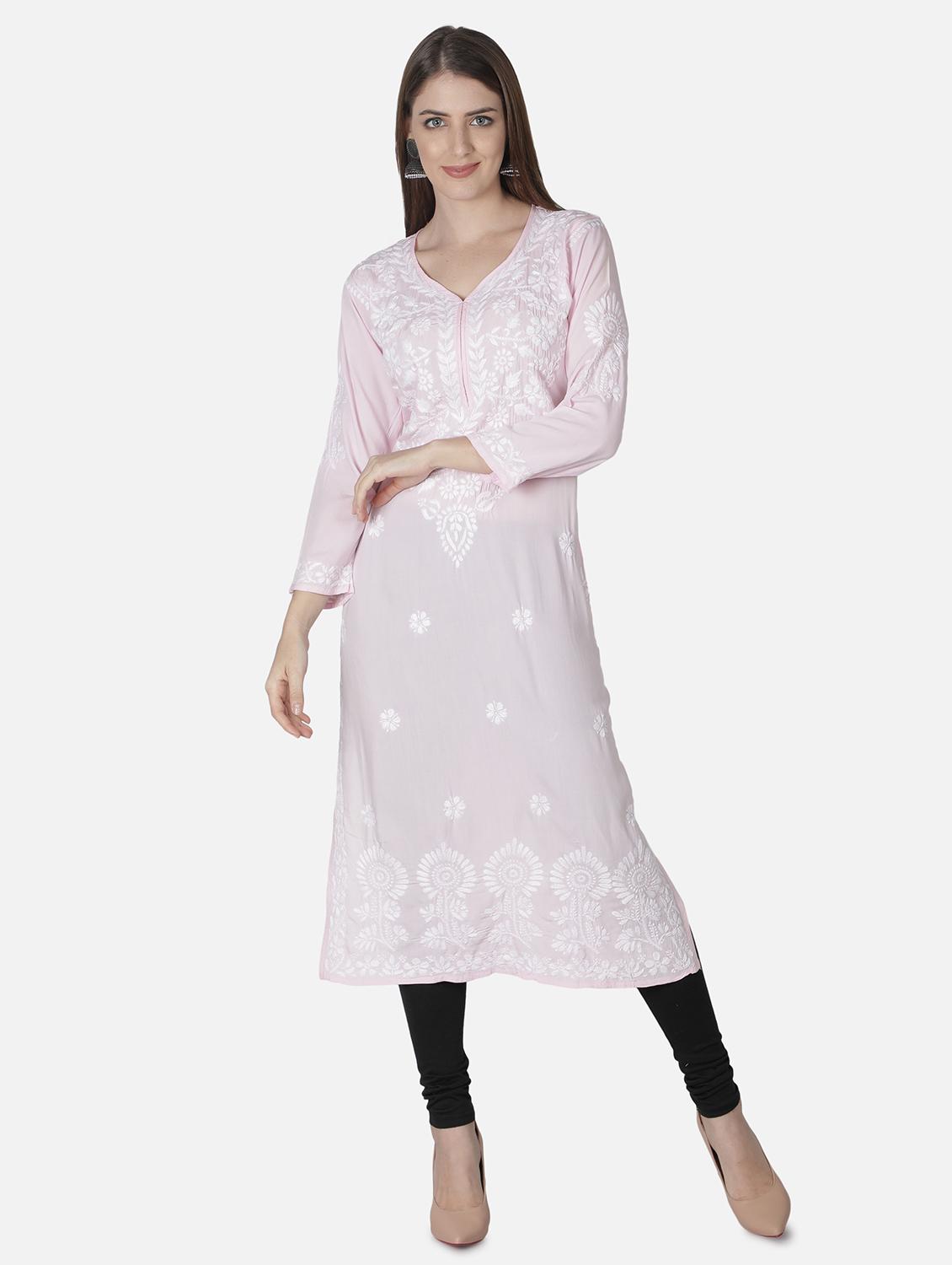 women's straight kurta - 18306930 -  Zoom Image - 0