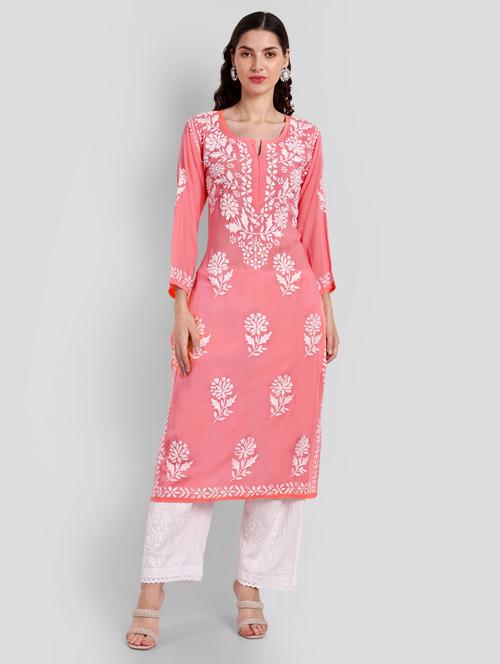 women's straight kurta - 18306967 -  Standard Image - 0