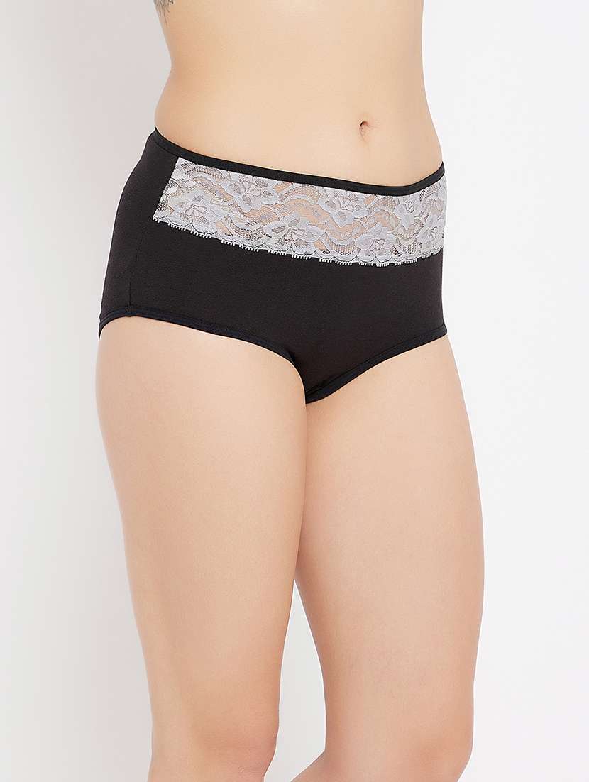 black laced hipster panty - 18307288 - Standard Image - 2