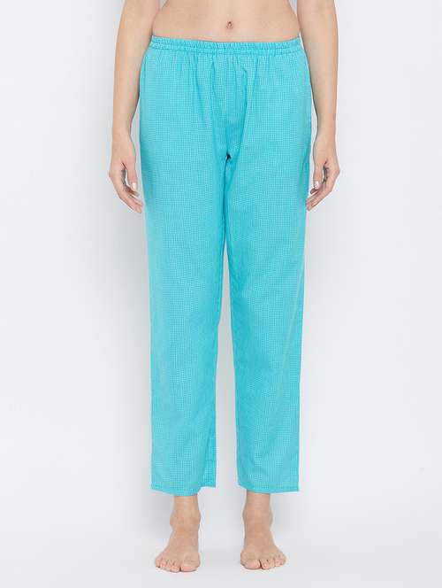 mid-rise checkered pajama - 18307458 - Standard Image - 0