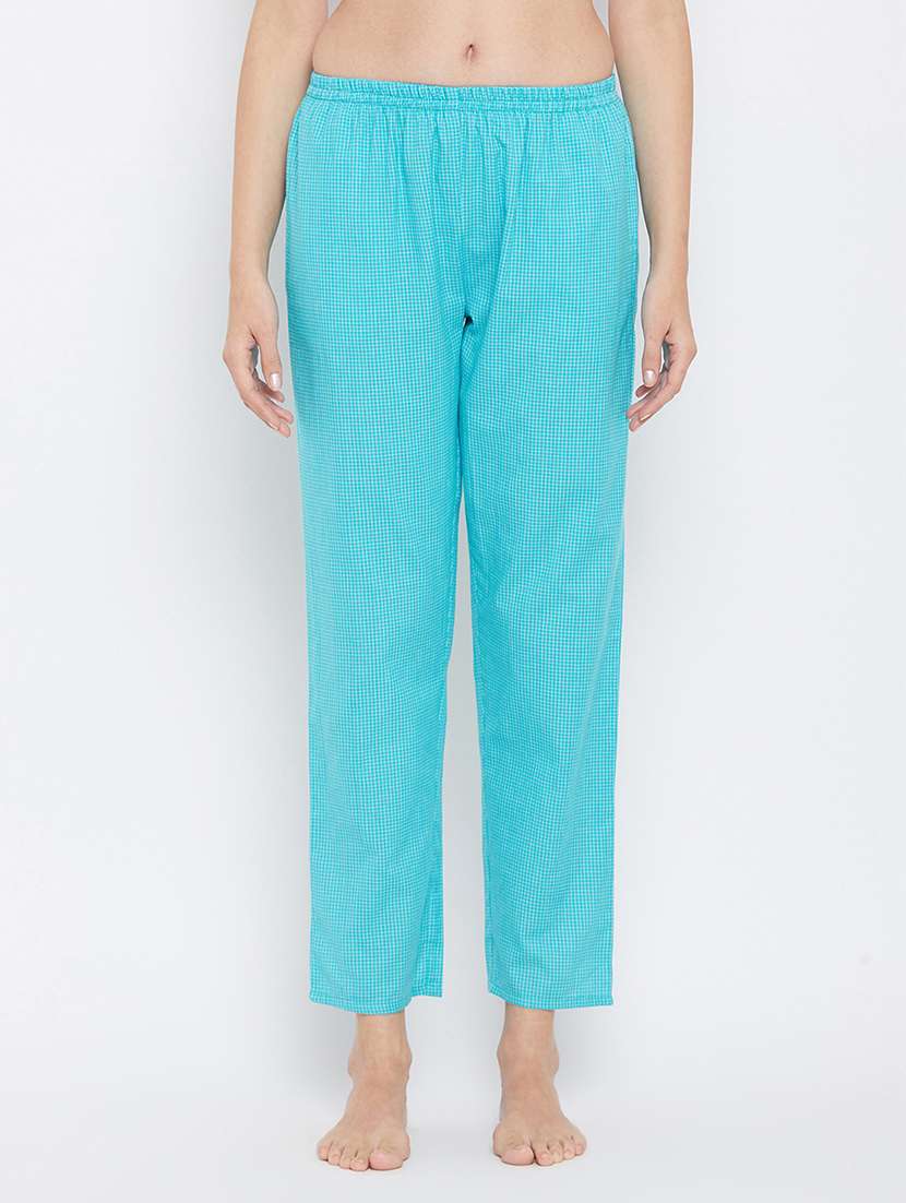 mid-rise checkered pajama - 18307458 - Zoom Image - 0
