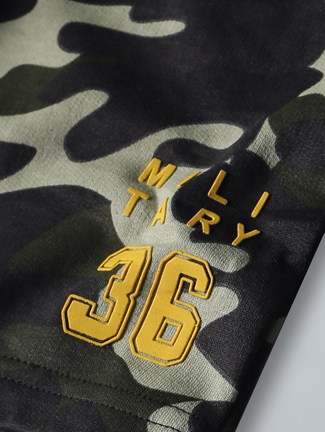 green camouflage shorts - 18308050 - Standard Image - 2