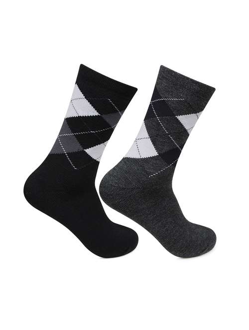 pack of 2 printed above ankle length sock - 18309192 -  Standard Image - 0