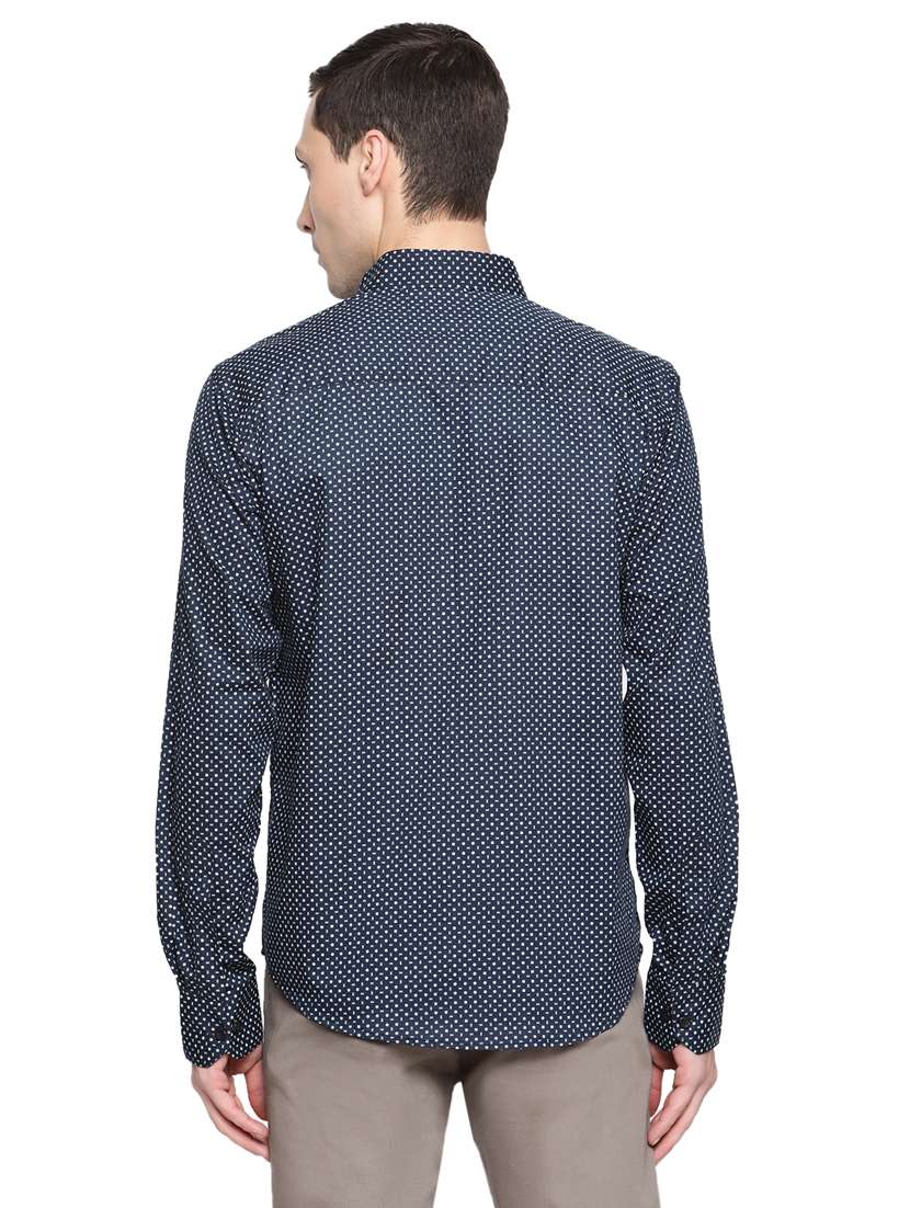 men printed long sleeve casual shirt - 18309557 -  Standard Image - 2