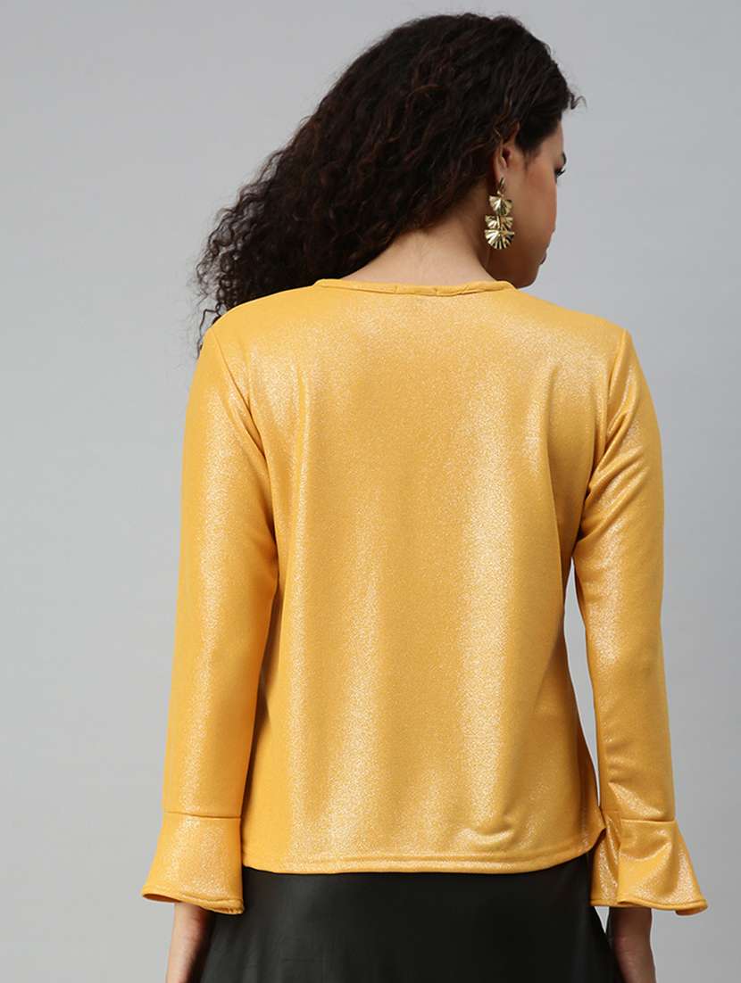 women's straight round neck top - 18310453 -  Standard Image - 2