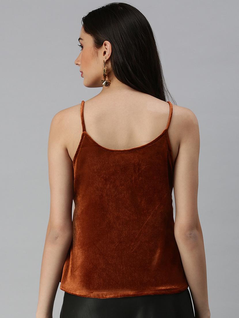 women's ruffle v neck top - 18310491 - Standard Image - 2