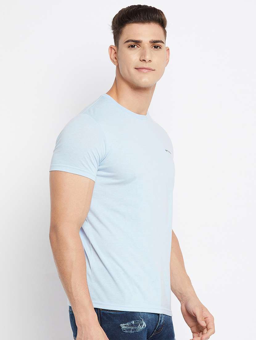 pack of 3 solid round neck t-shirt - 18312086 -  Standard Image - 12