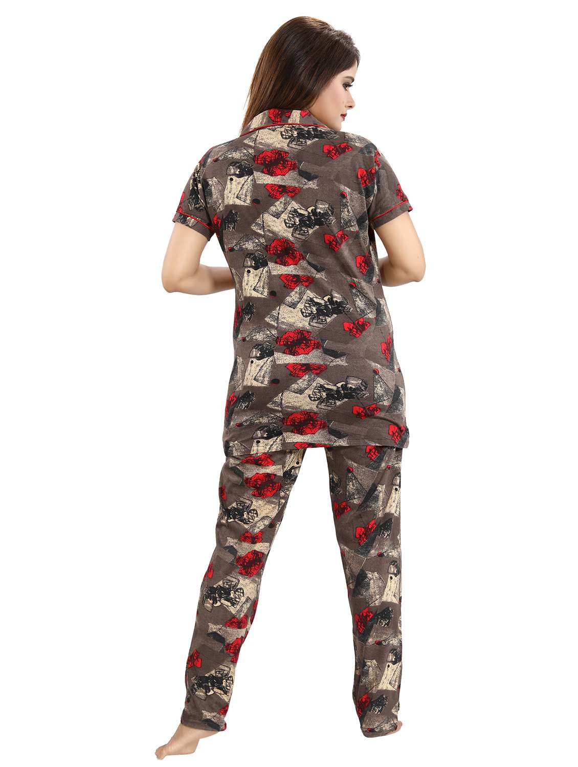 pack of 2 printed nightwear pajama set  - 18312131 -  Standard Image - 2