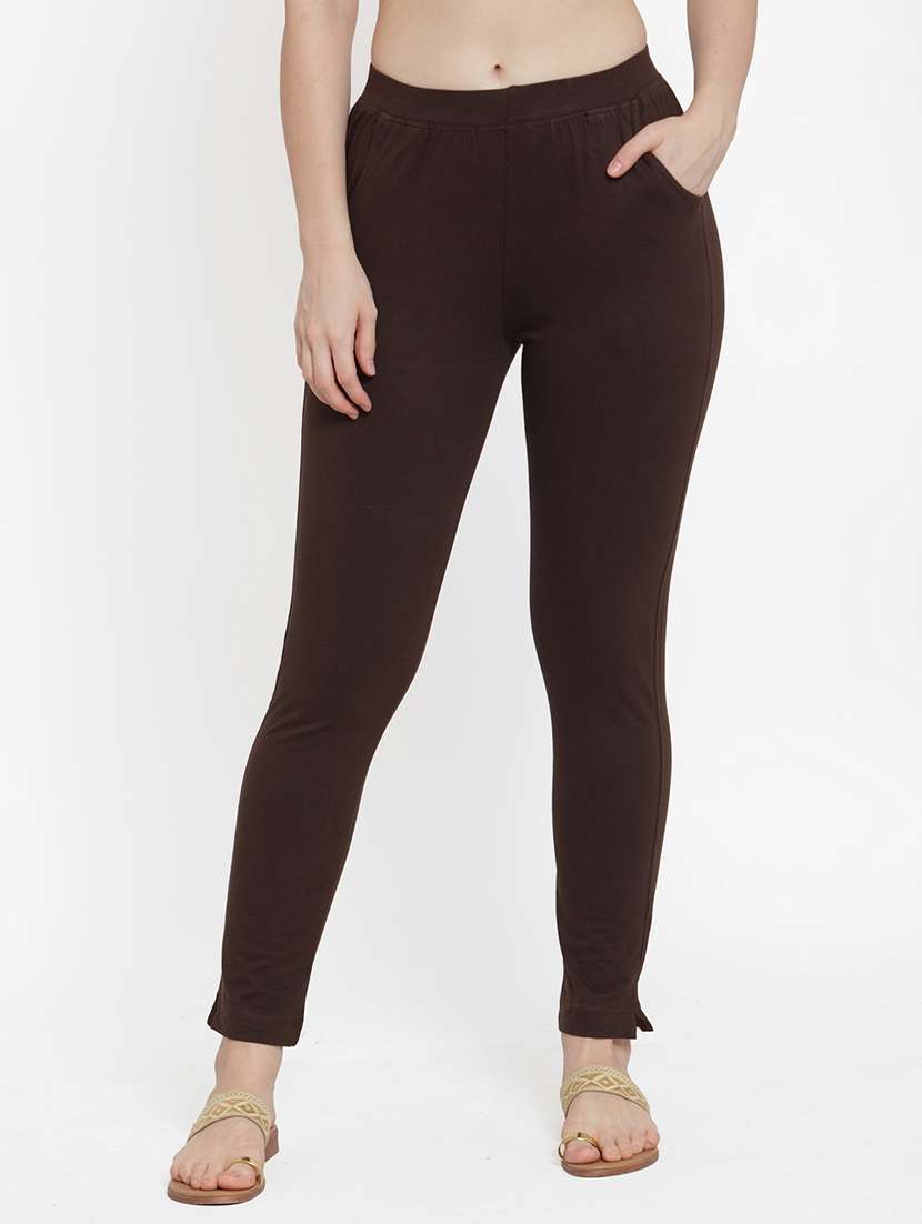 set of 2 multi colored solid legging - 18312440 -  Standard Image - 2