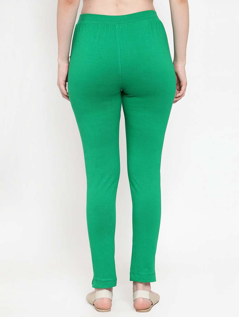 set of 2 multi colored solid legging - 18312454 -  Standard Image - 2