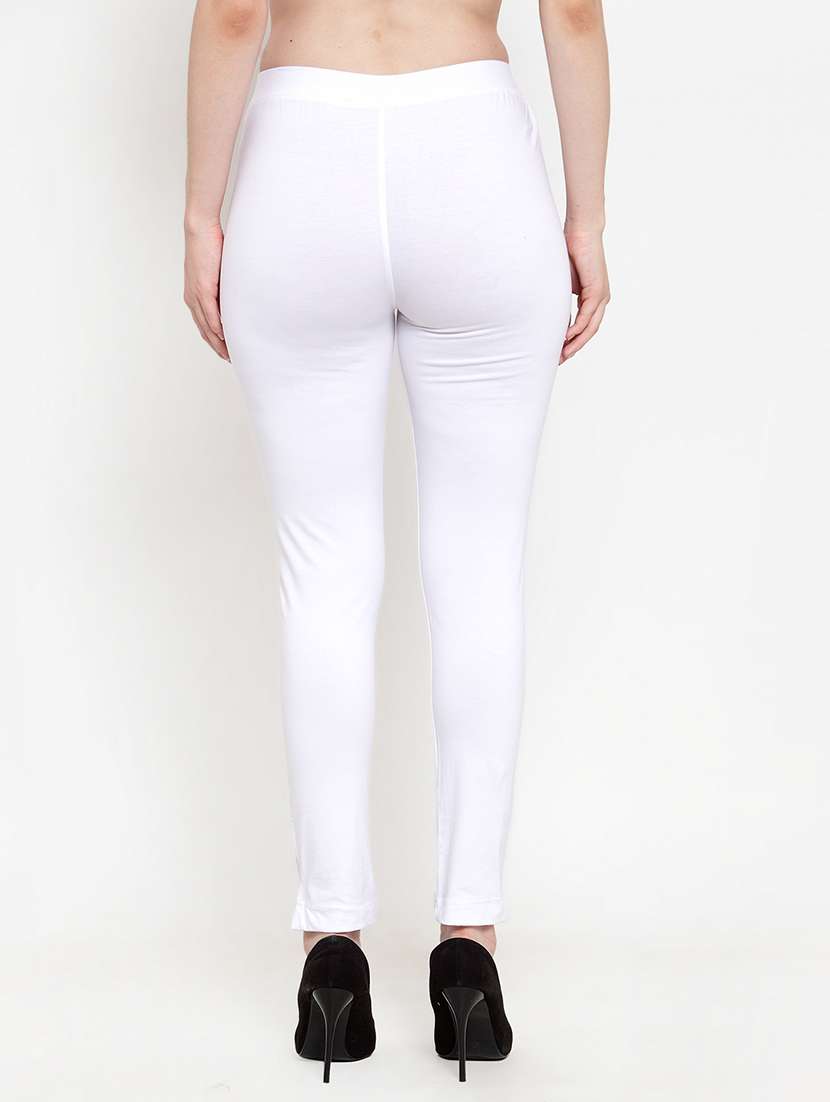 set of 2 multi colored solid legging - 18312480 -  Standard Image - 2