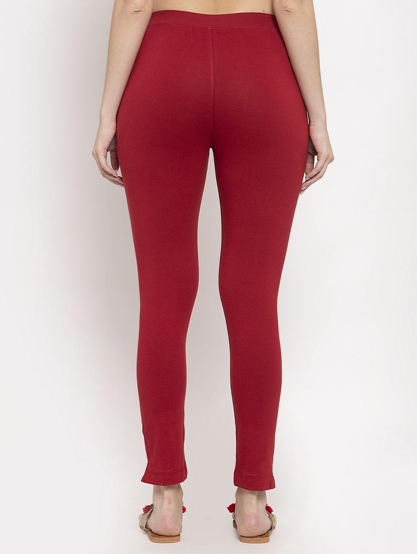 set of 2 multi colored solid legging - 18312564 - Standard Image - 2