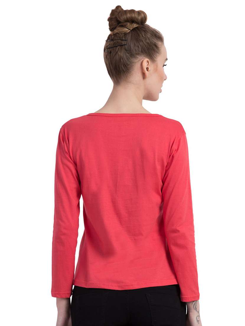 round neck solid regular tee - 18312774 - Standard Image - 2