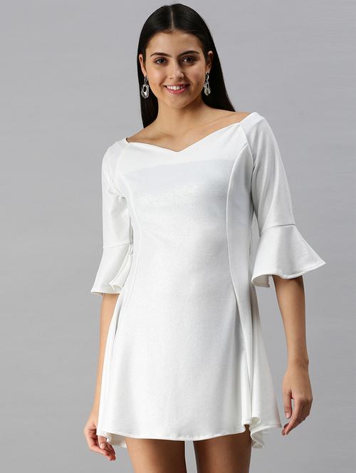 women's solid dress - 18313190 - Standard Image - 0