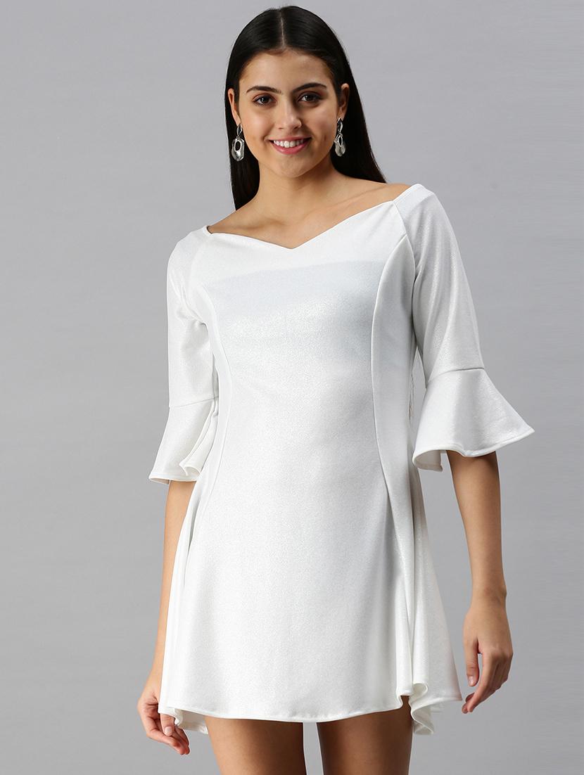 women's solid dress - 18313190 - Zoom Image - 0