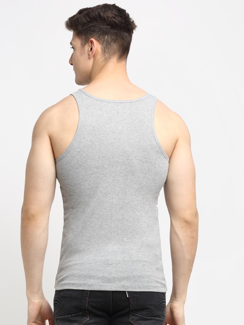 set of 2 solid cotton vest - 18313209 - Standard Image - 2