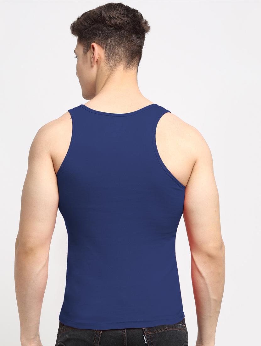 set of 2 solid cotton vest - 18313210 - Standard Image - 2