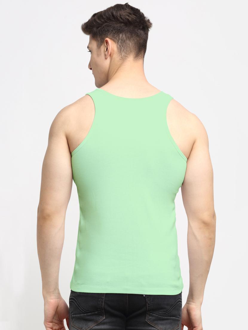 set of 2 solid cotton vest - 18313233 - Standard Image - 2