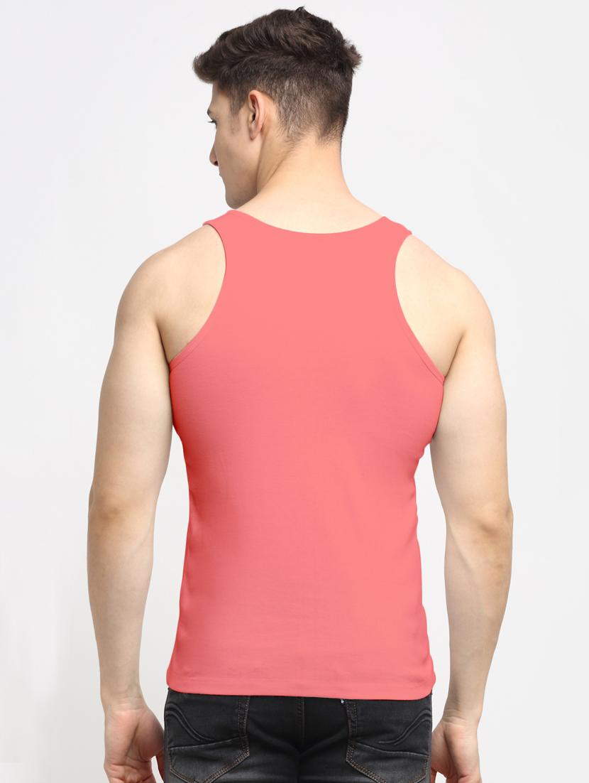 set of 2 solid cotton vest - 18313251 - Standard Image - 2