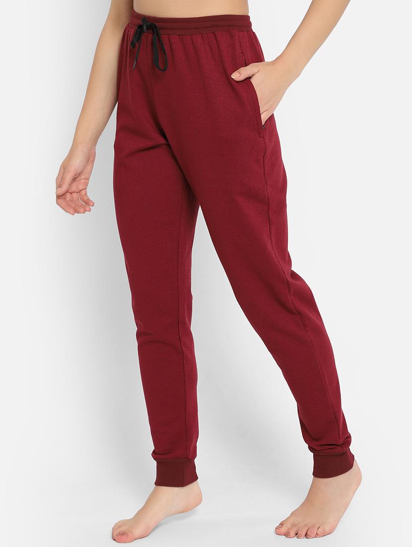 drawstring waist solid pajama - 18313602 - Standard Image - 2
