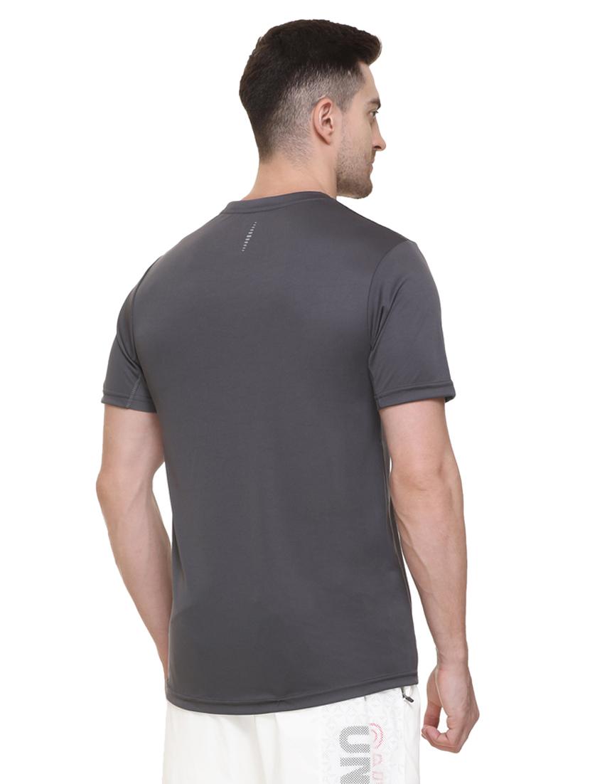 grey printed t-shirt - 18314579 - Standard Image - 2