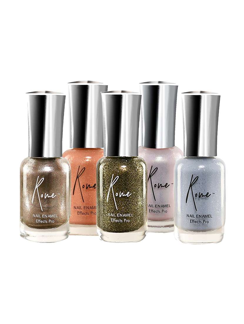 set of 5 effects pro nail enamel