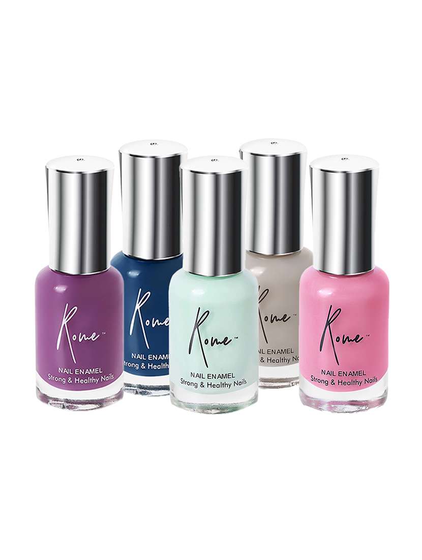 set of 5 strong & healthy nail enamel