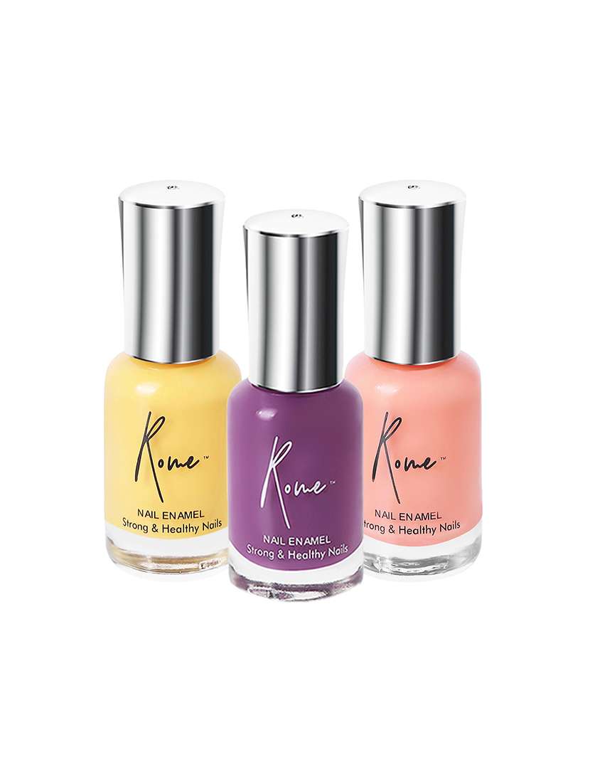 set of 3 strong & healthy nail enamel