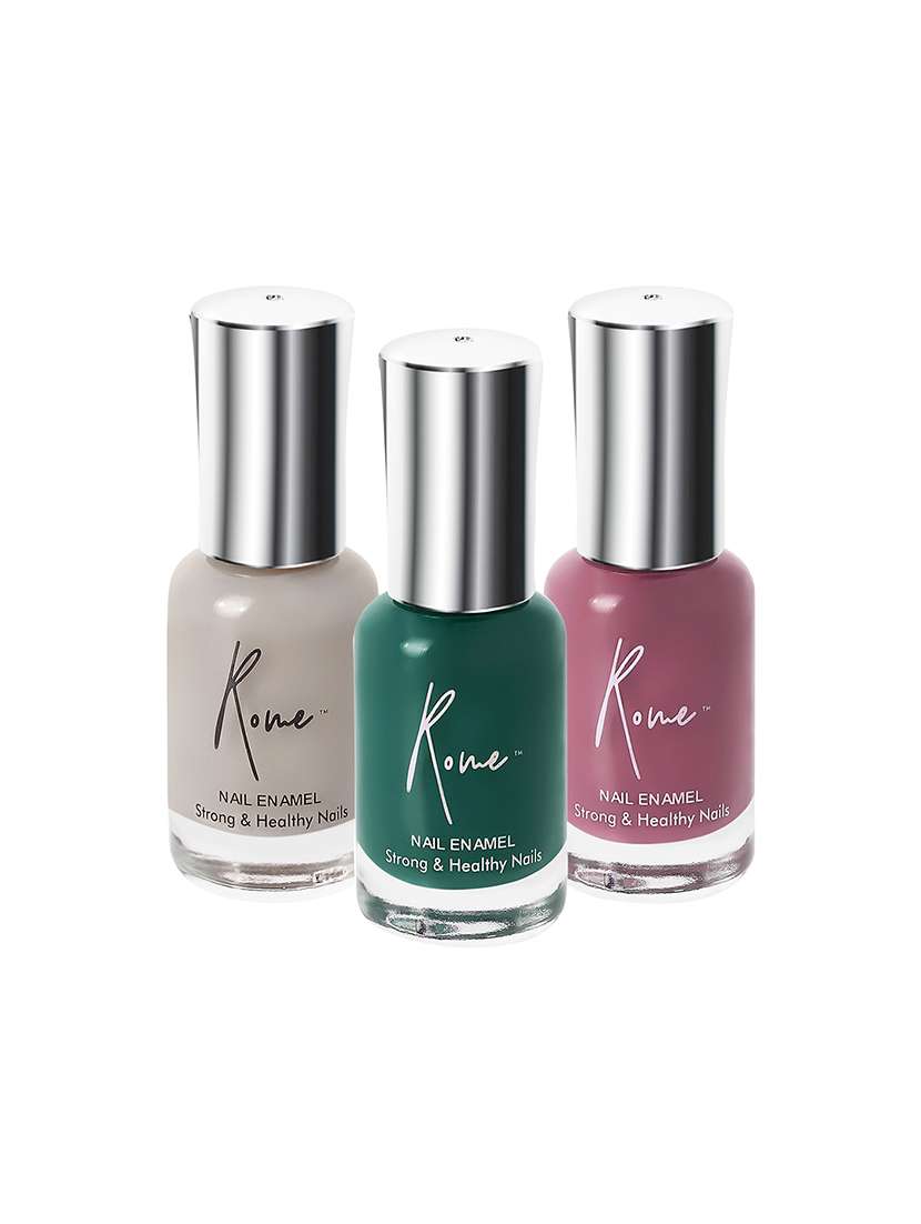 Set Of 3 Strong & Healthy Nail Enamel