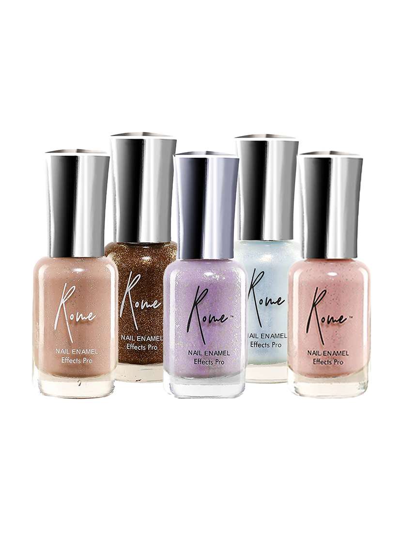 set of 5 effects pro nail enamel