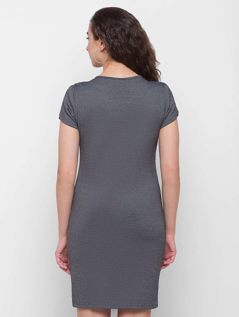 women solid sheath dress - 18315415 -  Standard Image - 2