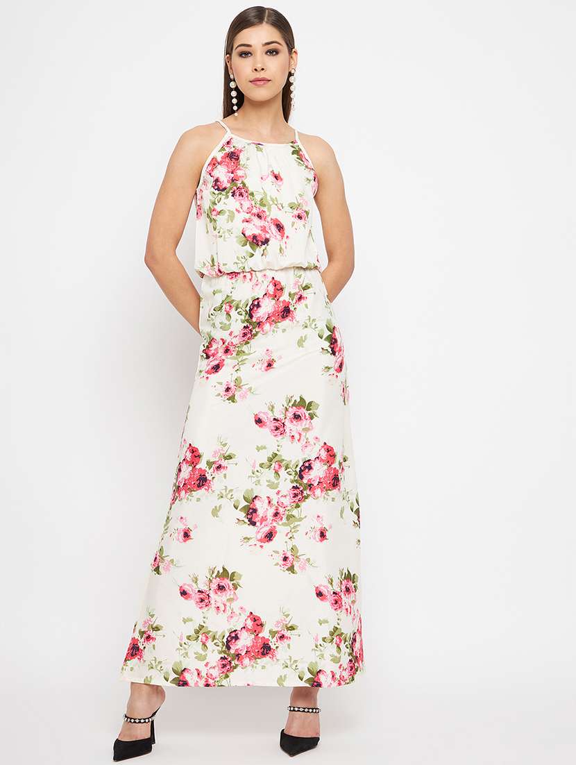 women's fit & flare floral dress - 18315609 -  Zoom Image - 0