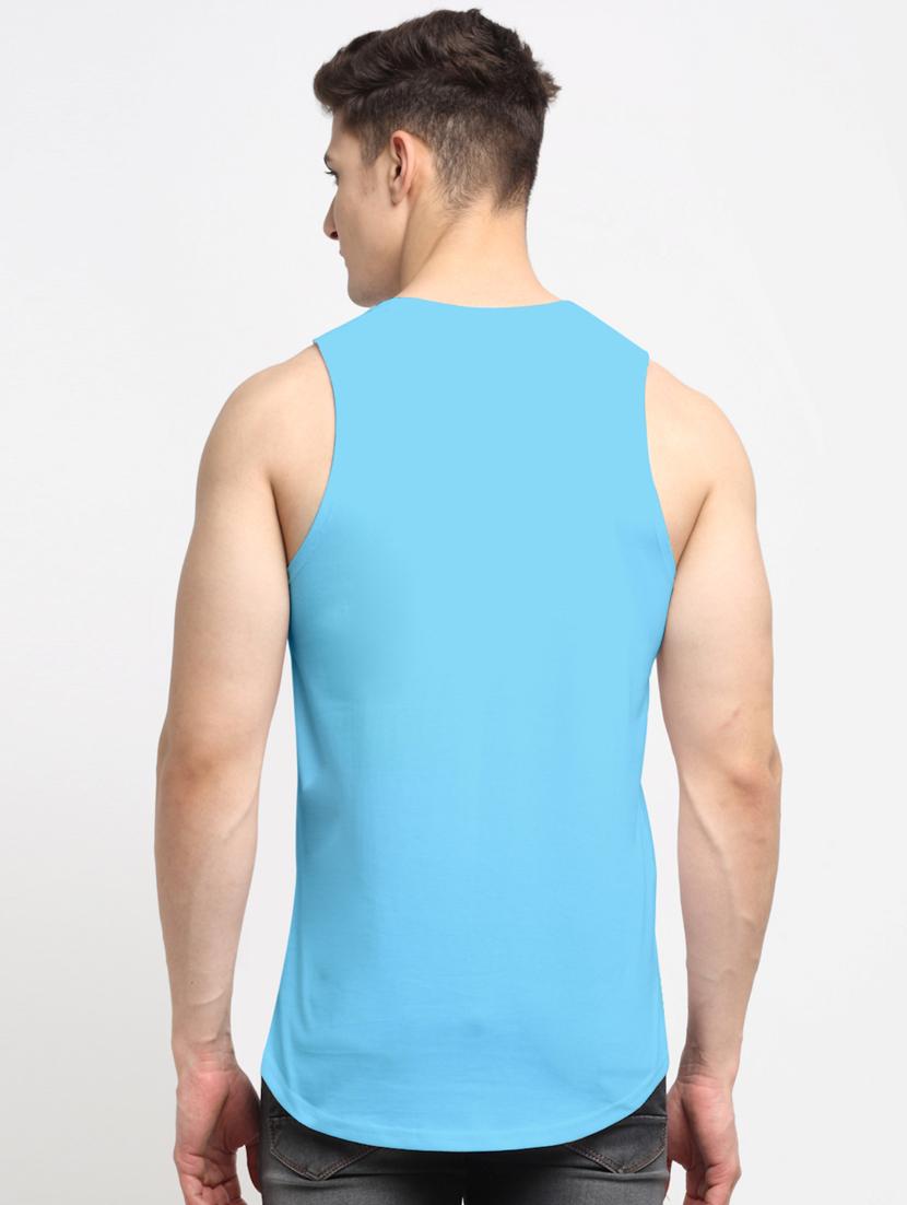turquoise solid vest - 18315821 - Standard Image - 2