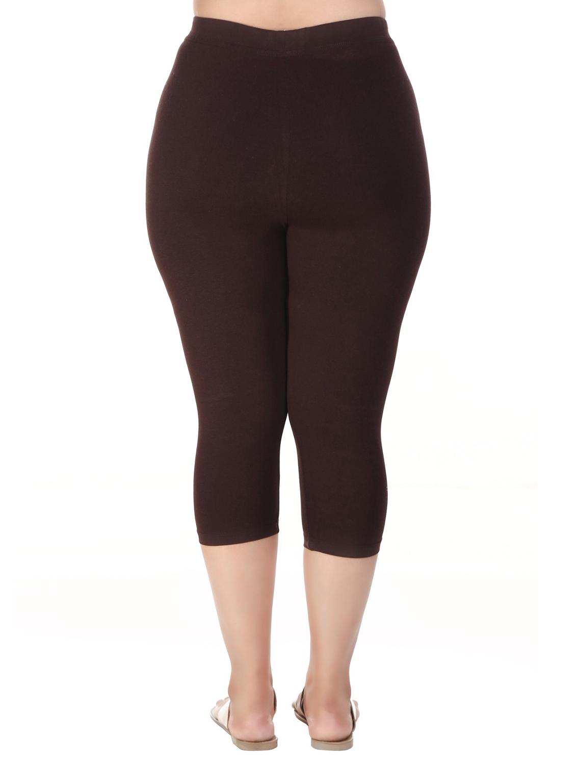 drawstring waist solid capri - 18315896 - Standard Image - 2