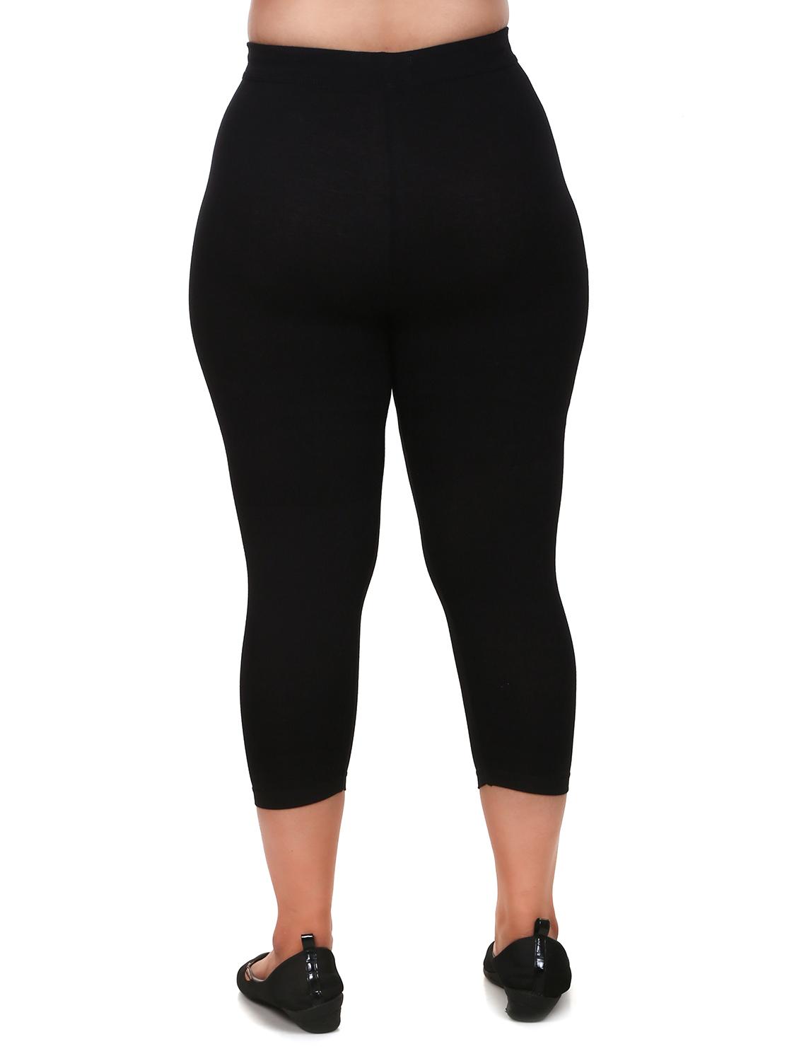 drawstring waist solid capri - 18315897 - Standard Image - 2