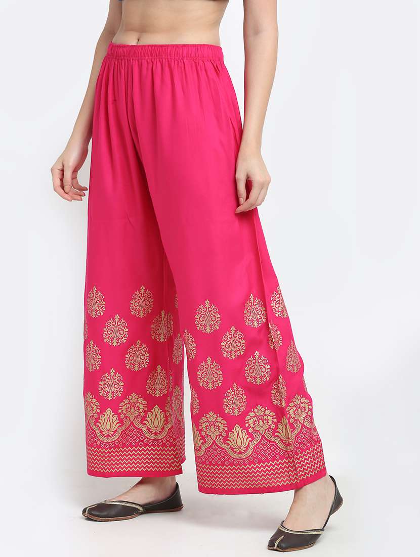 pack of 2 mid rise palazzo - 18316064 -  Standard Image - 2