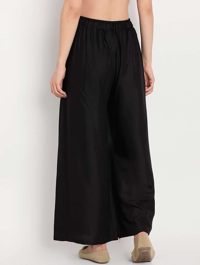 pack of 2 mid rise palazzo - 18316113 -  Standard Image - 2