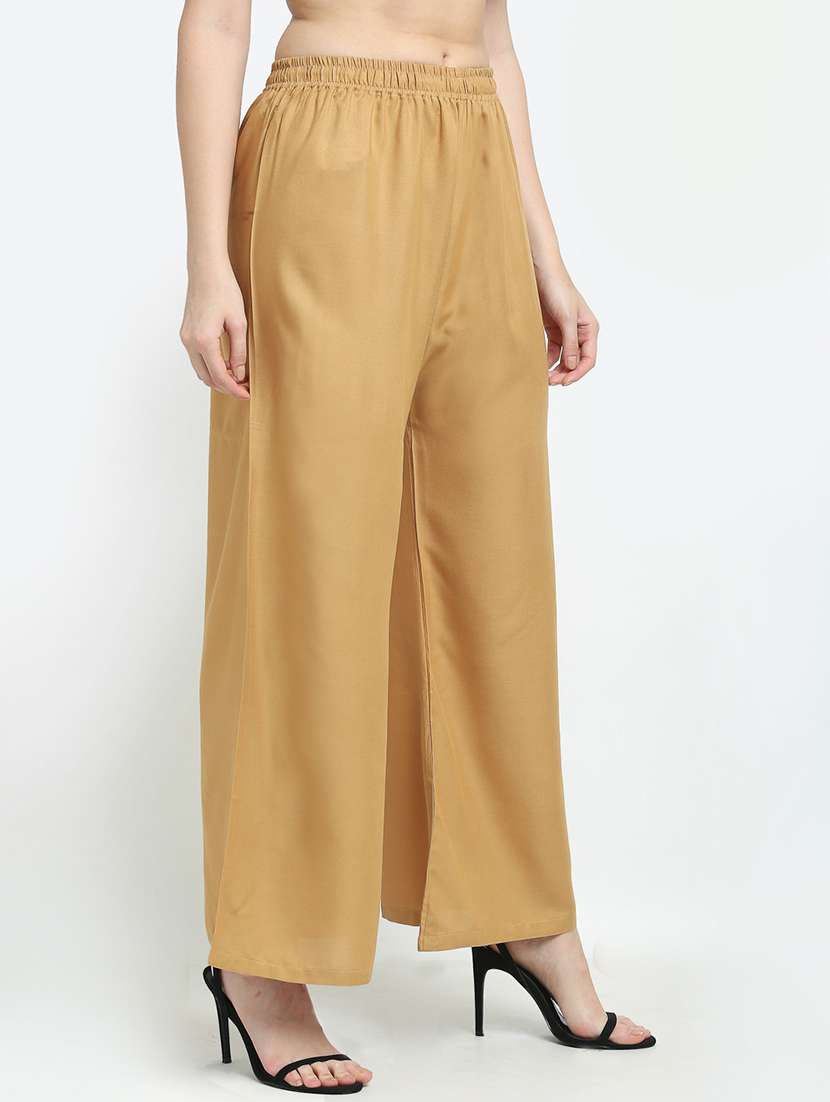 pack of 2 mid rise palazzo - 18316118 -  Standard Image - 2