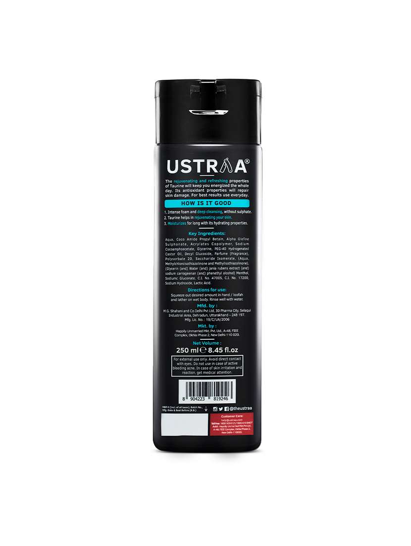Ustraa Body Lotion Germ Free   200ml & Body Wash   Taurine   250ml