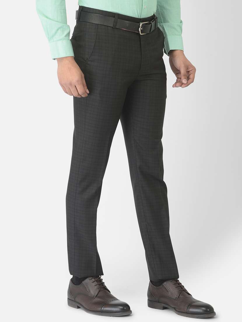 black checkered formal trouser - 18317043 -  Standard Image - 2