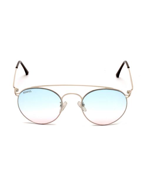 roadies rd-302-c1 hexagonal sunglasses uv400 protection - 18317391 -  Standard Image - 0