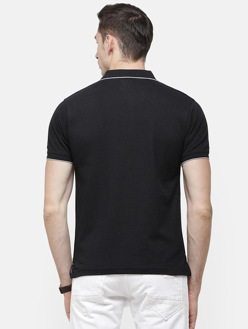 men solid pack of 2 polo neck t-shirt - 18317941 - Standard Image - 2