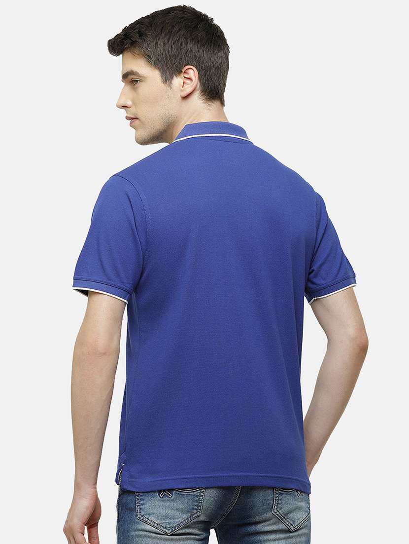 men pack of 2 solid regular fit polo t-shirt - 18317973 -  Standard Image - 2