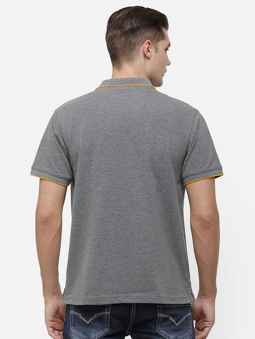 men pack of 2 solid regular fit polo t-shirt - 18317999 -  Standard Image - 2