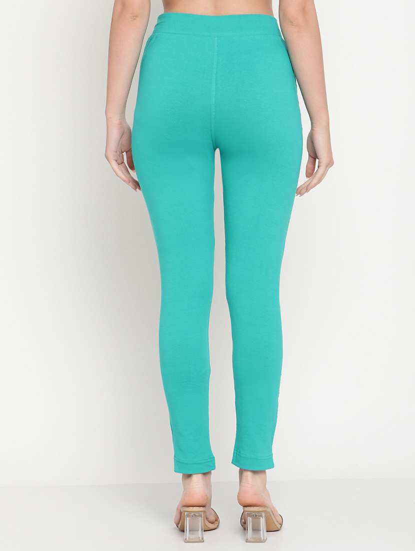 sea green cotton legging - 18318955 -  Standard Image - 2