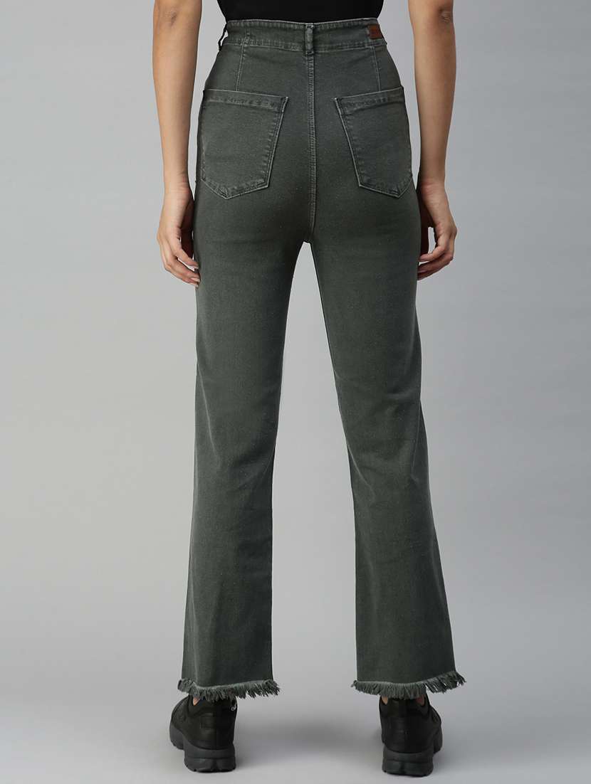 women's plain straight fit jeans - 18319652 -  Standard Image - 2
